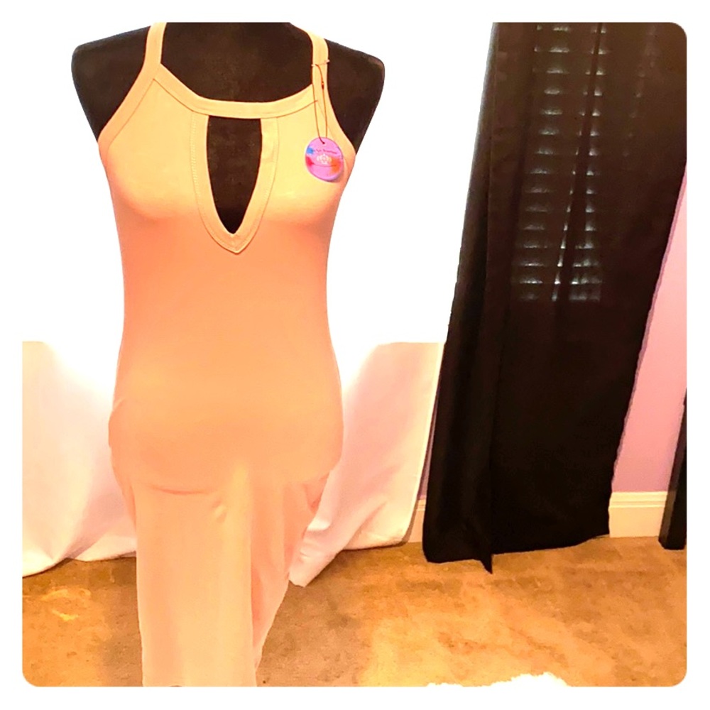 Pink pencil dress